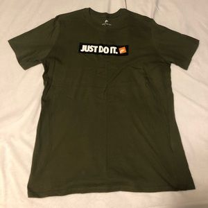 Olive Nike “Just Do It” Tee